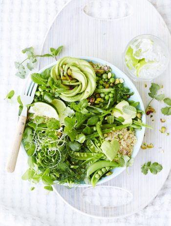 easy green couscous salad