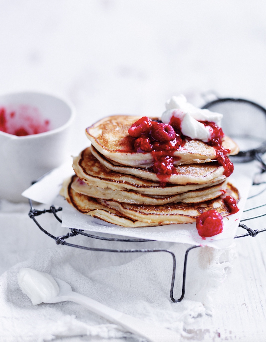 raspberry pancakes