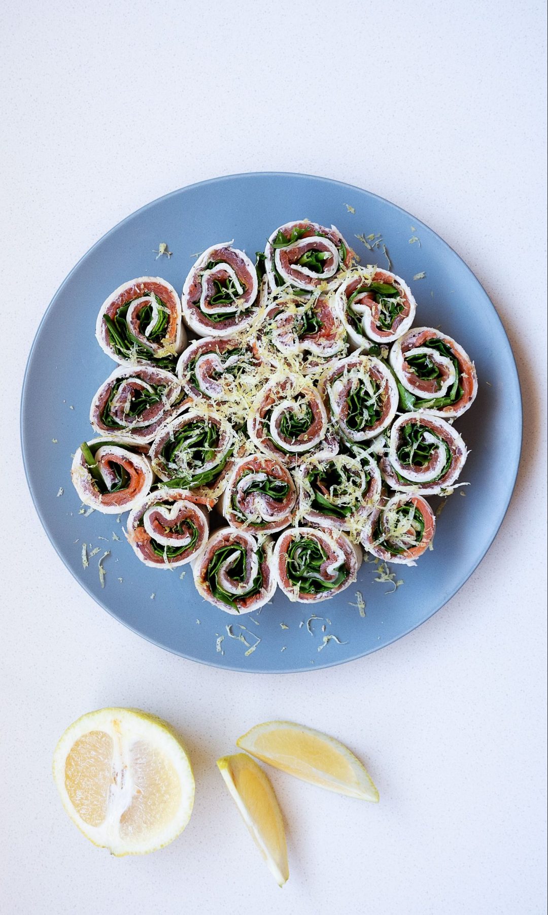 Salmon, cream cheese & olive tapenade wraps Food & Home Magazine