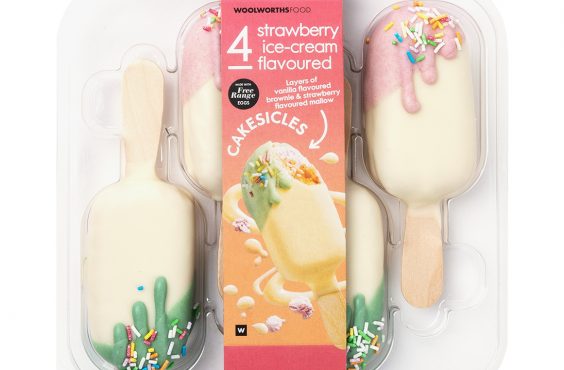 Woolworths Strawberry Cake