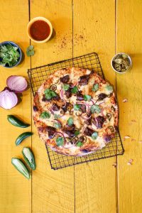 Indian vs Cape Malay pizza