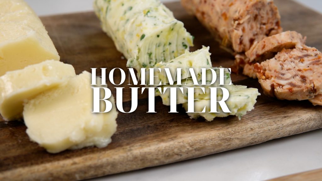 homemade butter