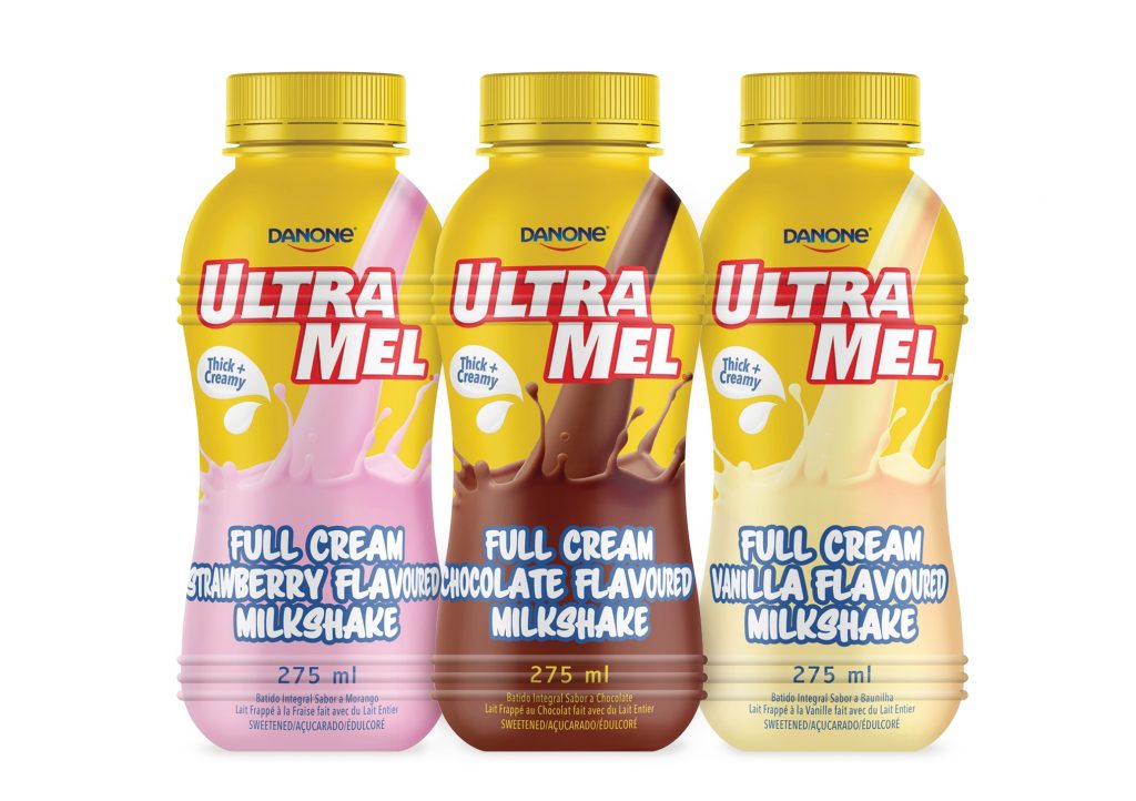 Ultramel full cream milkshake