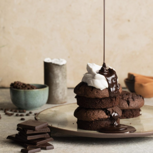 coffee pudding chocolate buns