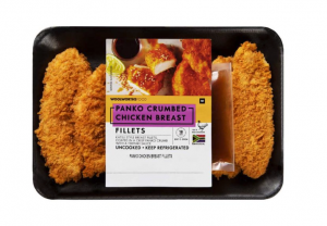 Panko Crumbed Chicken Breast Fillets with Teriyaki Sauce