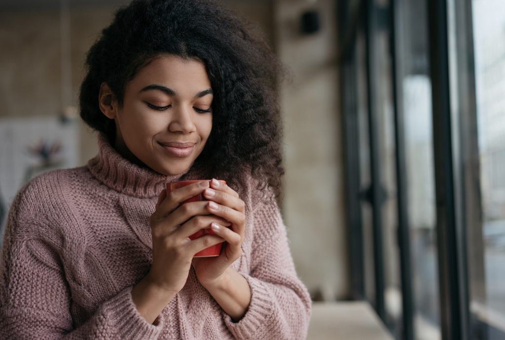 Coffee in winter