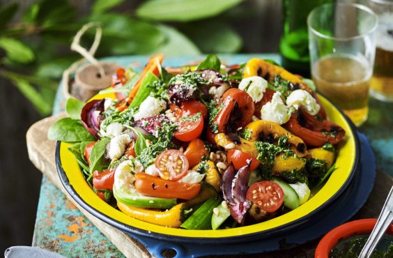 baby capsicum salad