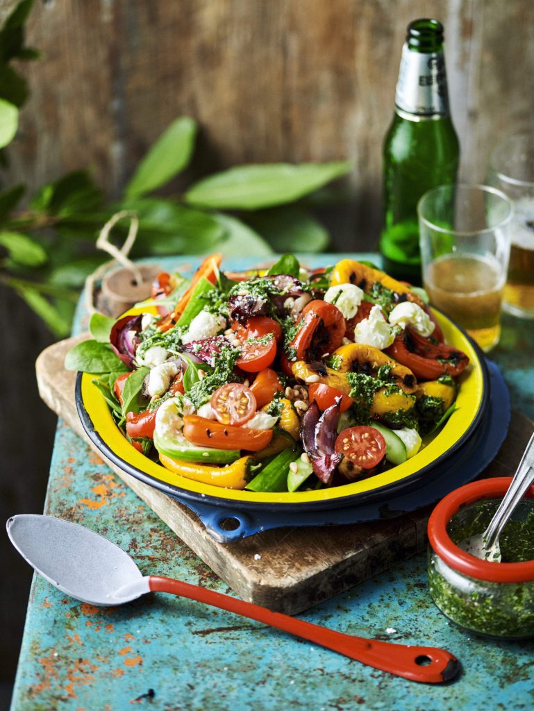 baby capsicum salad