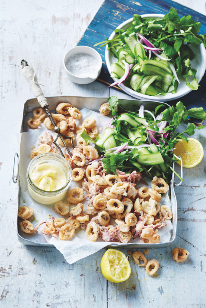 Fried Calamari with Aioli