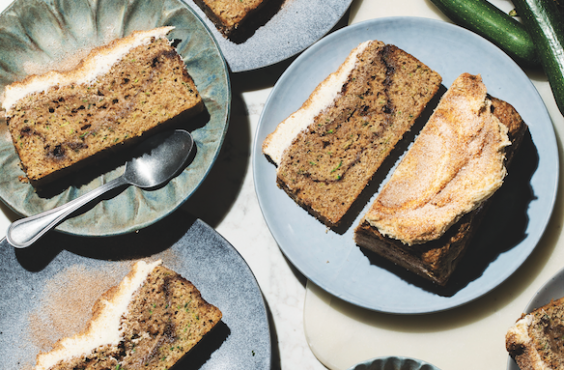 baby marrow loaf cake