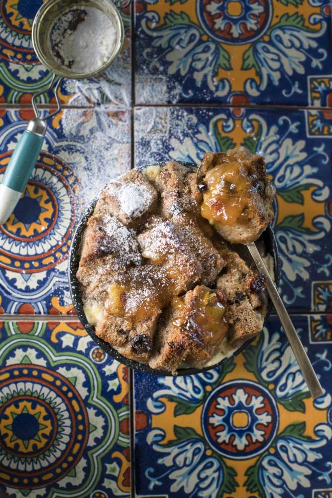 MARMALADE BREAD AND BUTTER PUDDING