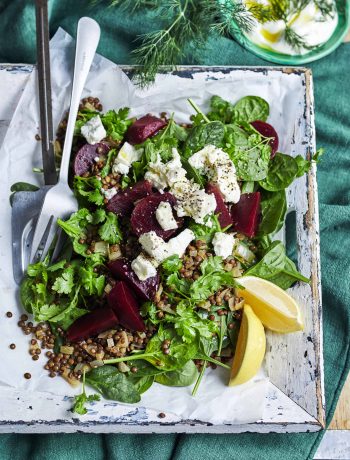beetroot and lentil salad