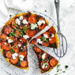 Sweet potato tarte tatin