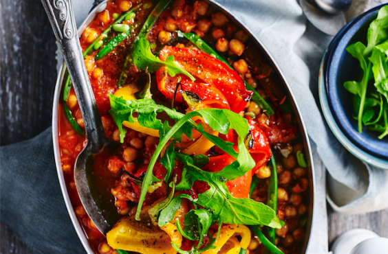 Smokey chickpeas stew