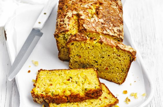 Baby marrow corn loaf