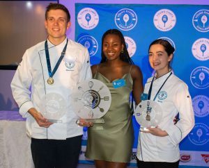 RCL FOODS Young Chef Competition Winners: Nicole Bowes and Matthew Maree from Silwood School of Cookery