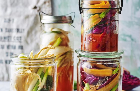 Homemade kimchi