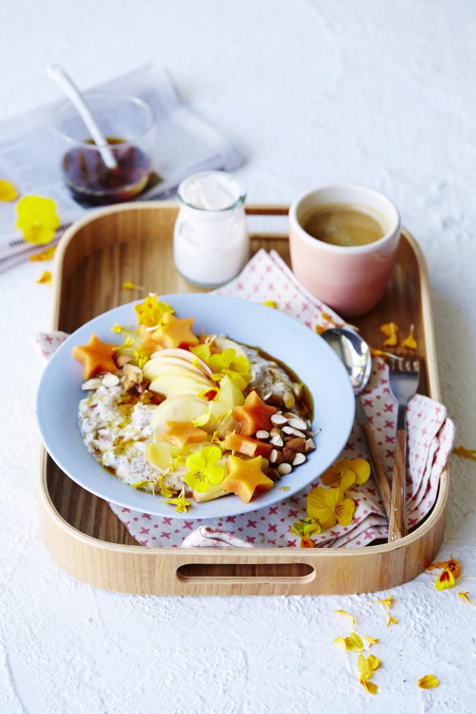 Bircher muesli bowl