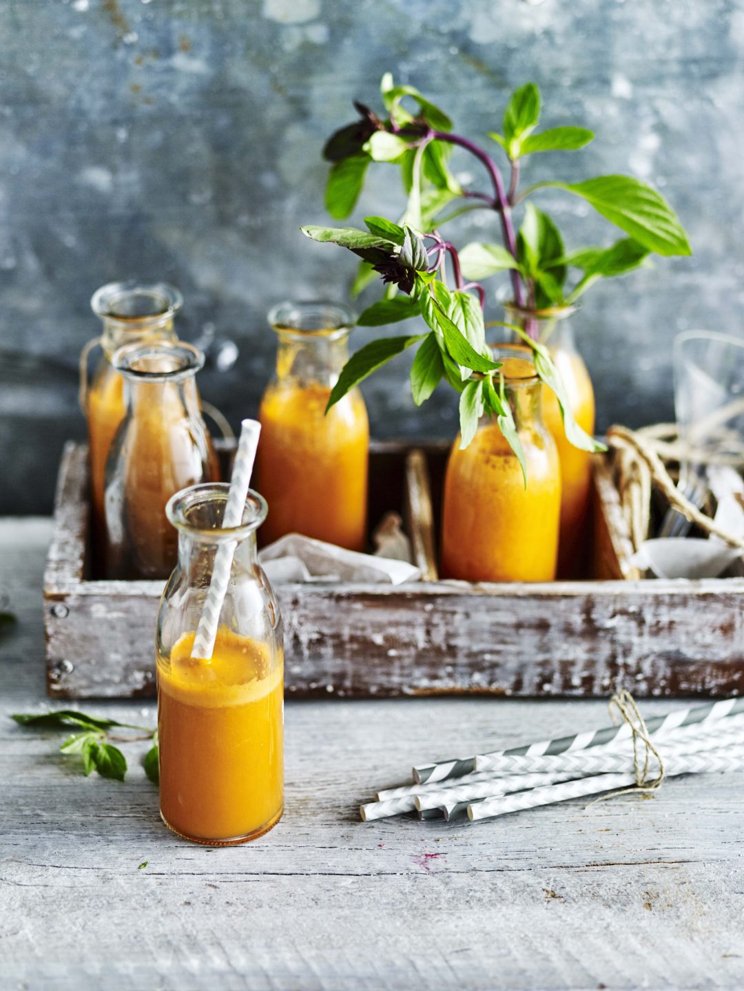 Orange and carrrot juice