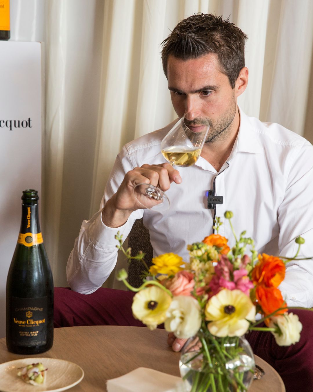 VEUVE CLICQUOT  Check out this interview with Veuve Clicquot