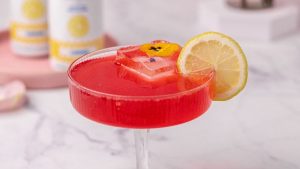 Summertime rose and raspberry mocktail | Food & Home Magazine