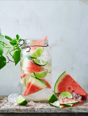 Watermelon & lime quencher