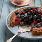 Ina Paarman's chocolate tart with mixed berries