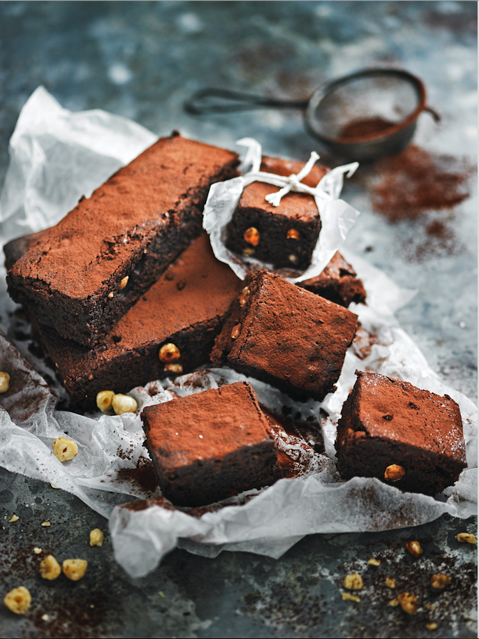 Gluten & sugar-free chocolate brownies