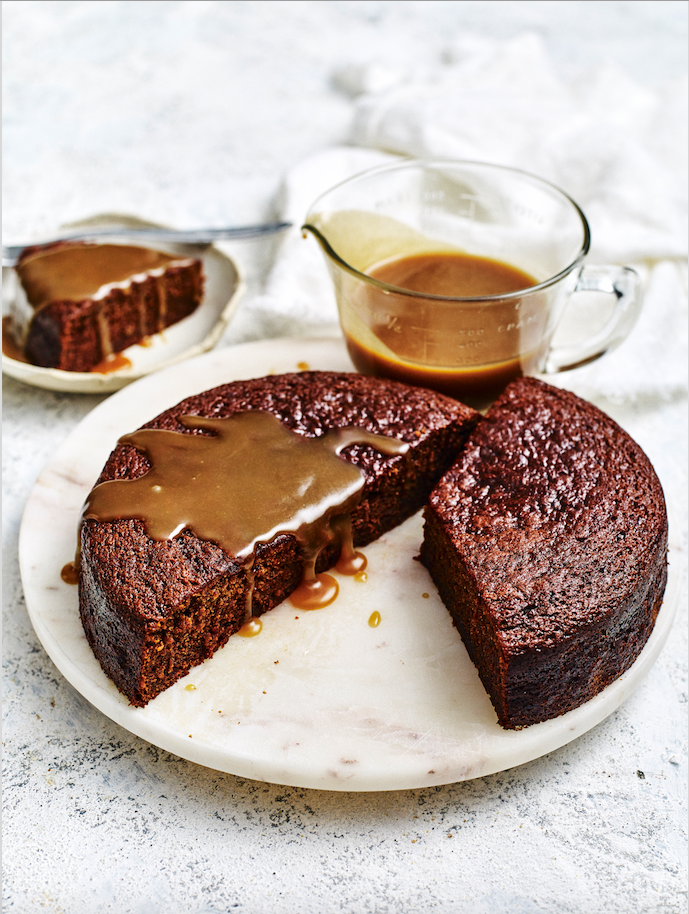 Sticky date pudding with caramel sauce Sticky date pudding with caramel sauce