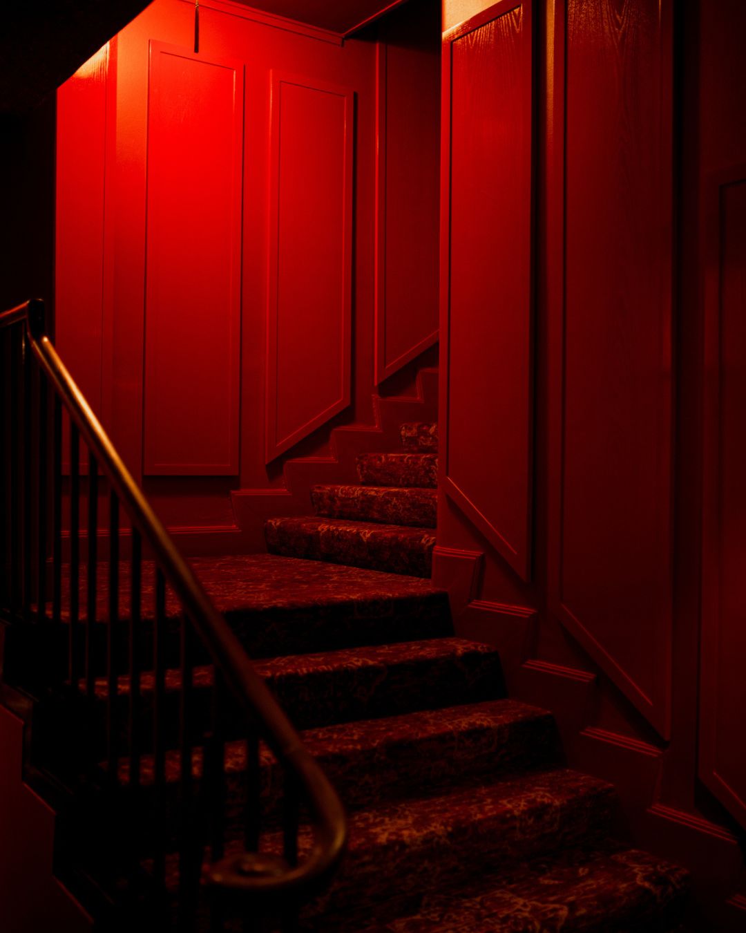 The Red Room restaurant aesthetic