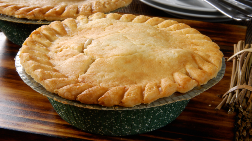 Spinach and feta pot pie