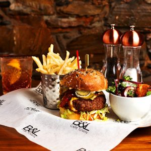 Burger and Lobster