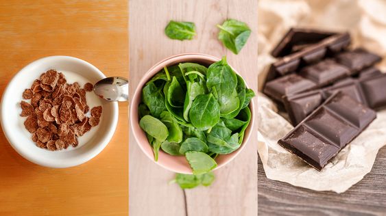Foods to eat for iron deficiency