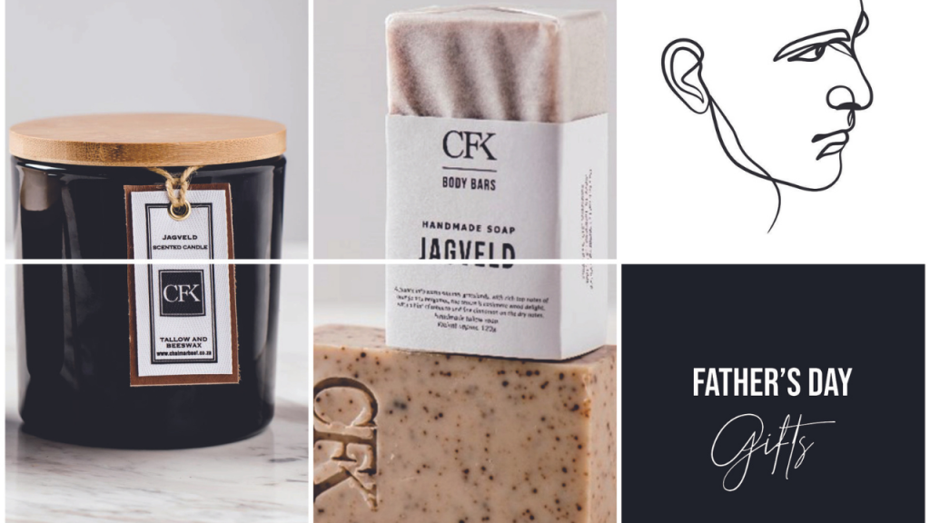 Jagveld soap and candle