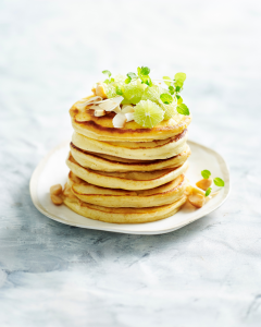 Lime pancakes