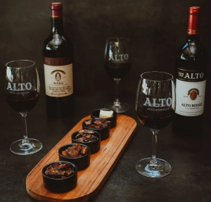 Biltong and wine pairing