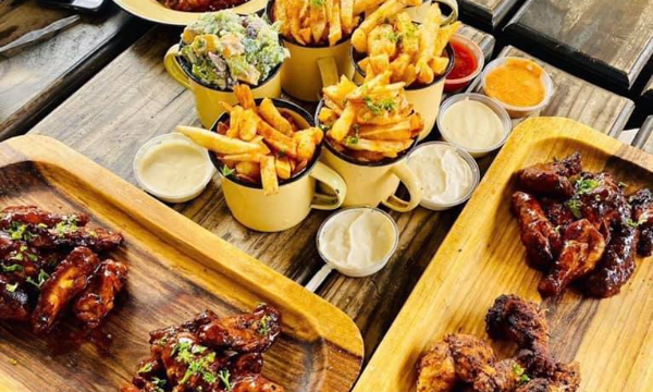 Tasty ribs and wings with french fries by Have Wings South Africa - Vilakazi Street Restaurants