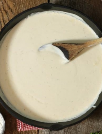Making white sauce without lumps