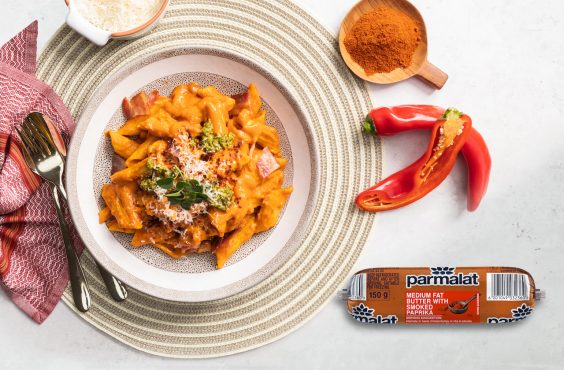 Penne with roasted tomato & smoked paprika sauce
