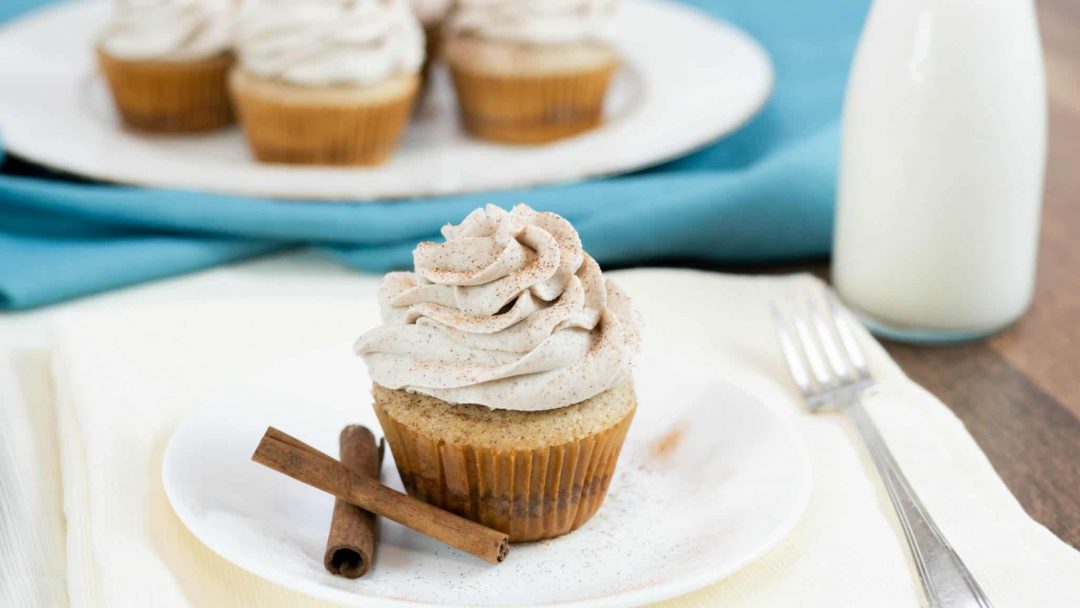 Cinnamon cupcakes socials