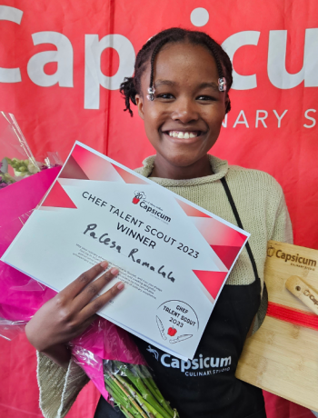 Tembisa student wins year-long culinary school bursary