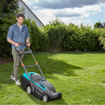 Let your garden flourish with GARDENA's range of Lawnmowers and trimmers