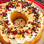 Tamara Reddy's custard soji cake