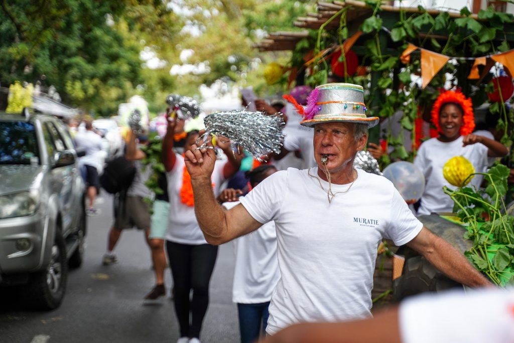 Stellenbosch wine harvest parade