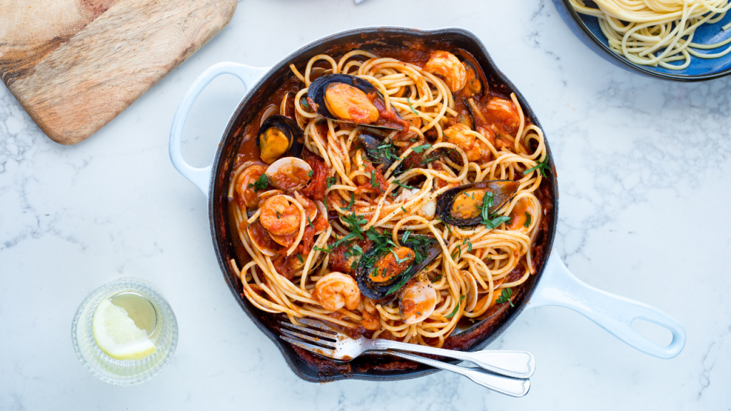 seafood pasta