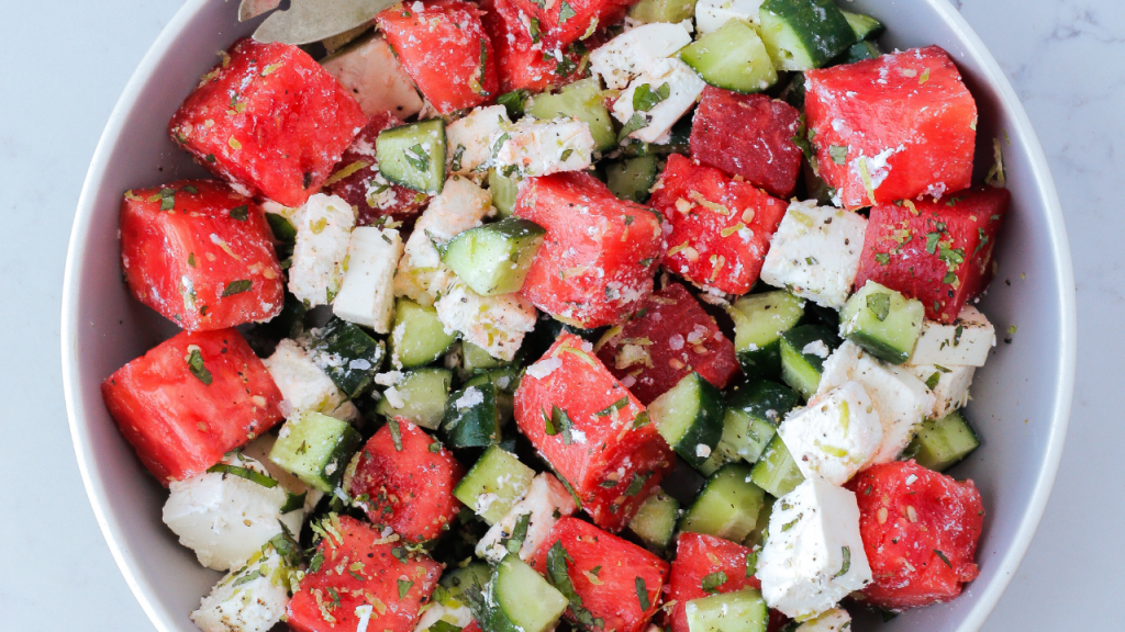 watermelon salad recipe