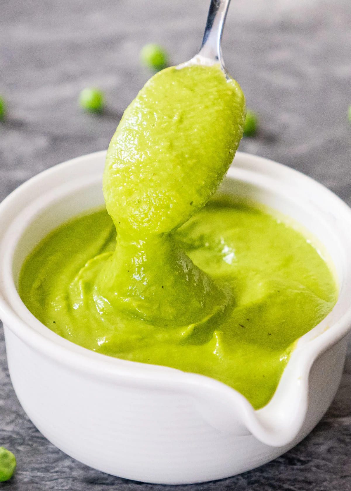 Pea puree