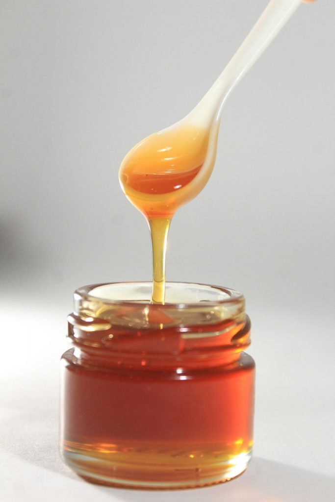 A jar of honey