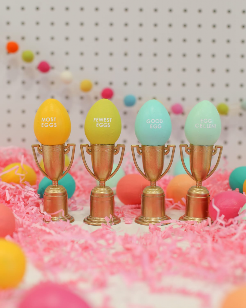 Easter egg hunt - trophy idea