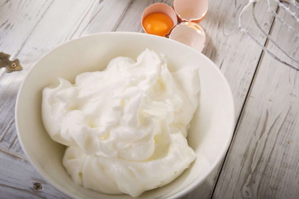 How to whip up egg whites